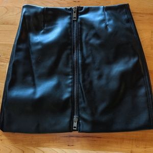 Talula Leather Skirt
